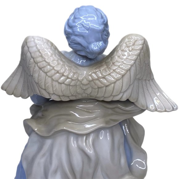 Music Box Angel plays "Joy to the World" Vintage - Picture 10 of 14